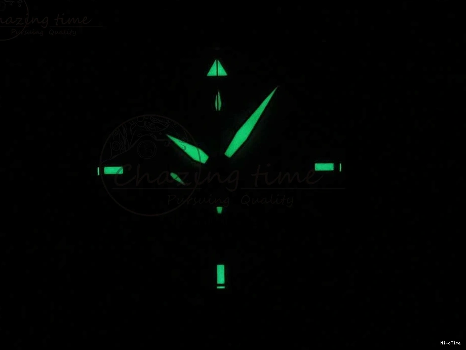 MIROTIME 0126 Pilot Chrono 377725 SS ZF 1:1 Best Edition White Dial on Black Leather Strap A Soft 7183